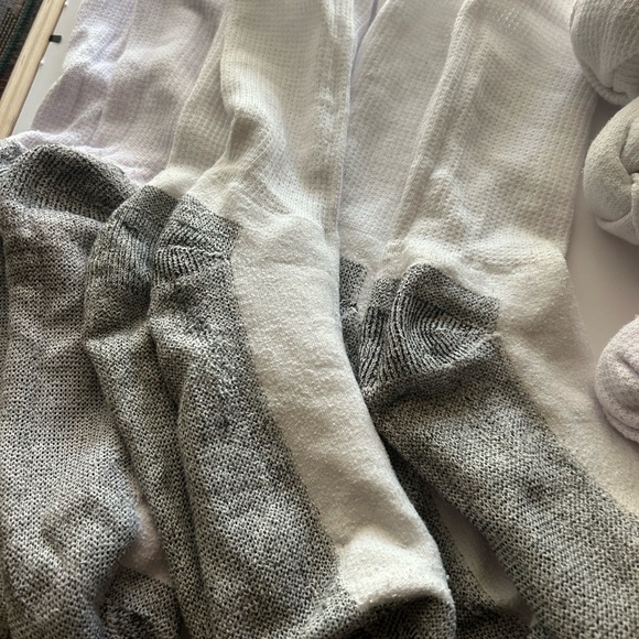 White Men's Socks - Picture 2 of 3